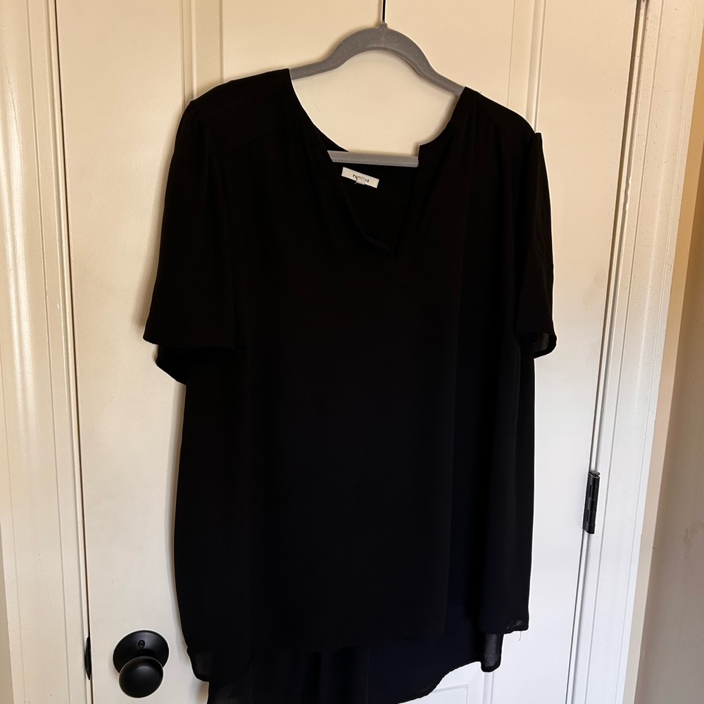 Pleione Classic Black Blouse